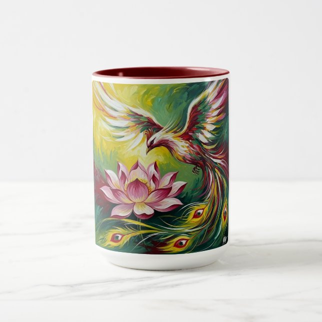 The Rebirth of the Phoenix  Mug (Center)