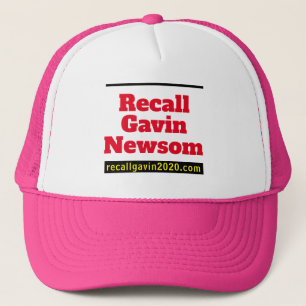 The Recall Newsom Trucker Hat