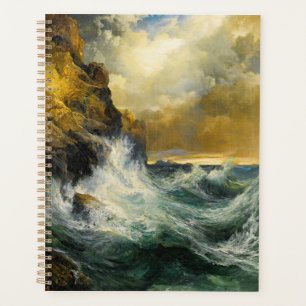 The Receding Wave by Moran, 1909 Planner
