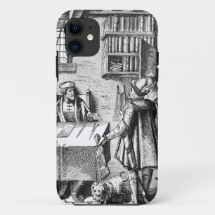 The Receiver of Taxes, after a woodcut in 'Praxis iPhone 11 Case