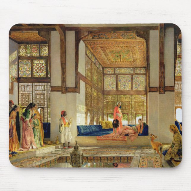 The Reception, 1873 (oil on panel) Mouse Pad (Front)