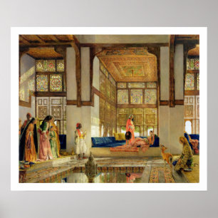 The Reception, 1873 (oil on panel) Poster