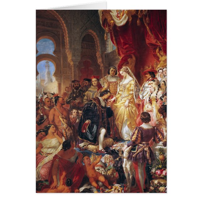 The Reception of Christopher Columbus (Front)