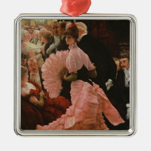 The Reception or, L'Ambitieuse (Political Woman) c Metal Tree Decoration