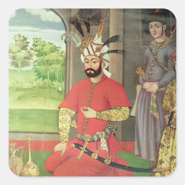 The Reception Square Sticker (Front)