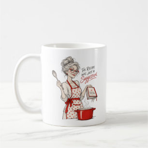 The Recipe Was Just a Suggestion Cooking Design Coffee Mug