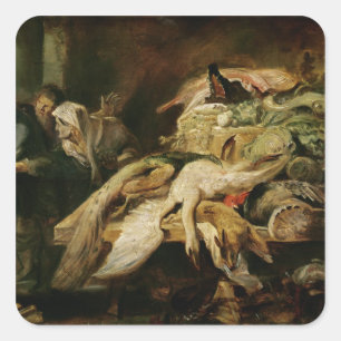 The Recognition of Philopoemen, c.1609 Square Sticker