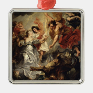 The Reconciliation of Marie de Medici and her Metal Tree Decoration