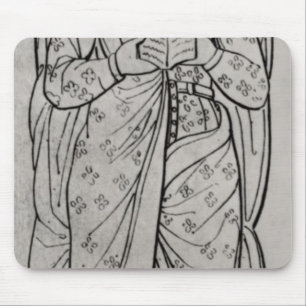 The Recumbant Eleanor of Aquitaine Mouse Pad