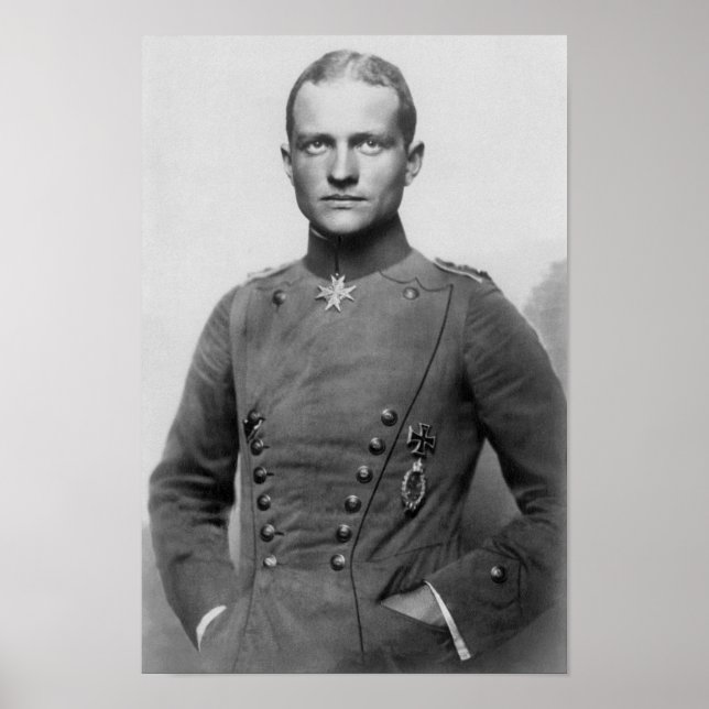 The Red Baron - Manfred von Richthofen Poster (Front)
