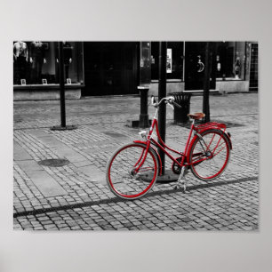 The red bicycle poster
