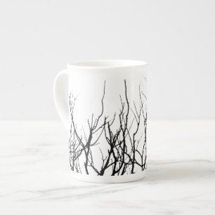 The Red Bird by Leslie Peppers Bone China Mug