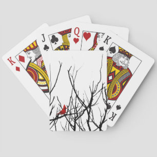 The Red Bird by Leslie Peppers Playing Cards