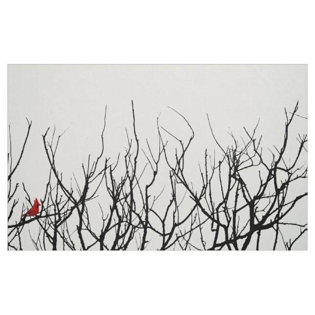 The Red Bird ~ Leslie Peppers Fabric (Fat Quarter)