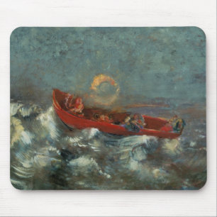 The Red Boat, 1905 Mouse Pad