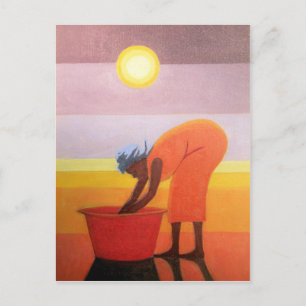 The Red Bucket 2002 Postcard