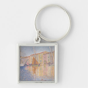 The Red Buoy, Saint Tropez, 1895 Key Ring