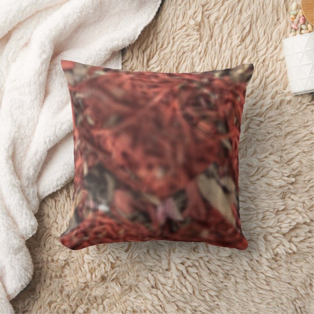 The Red Bush Cushion (Blanket)