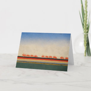 The Red Cavalry By Kazimir Malevich Card