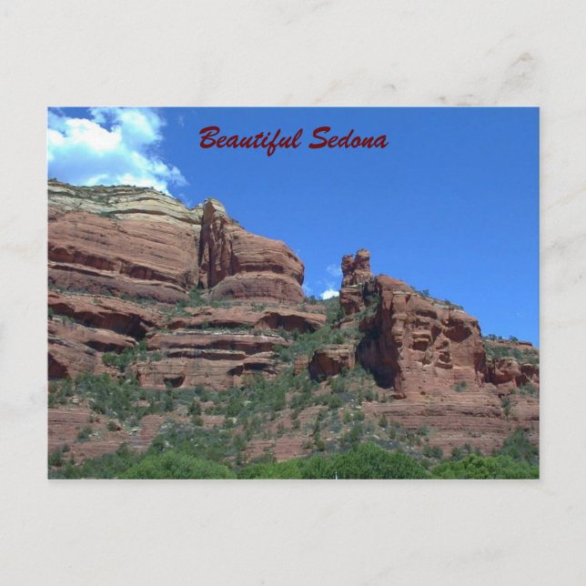 The Red Cliffs of Sedona--Postcard Postcard (Front)