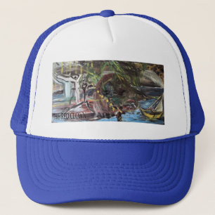 THE RED CLOWN TRUCKER HAT