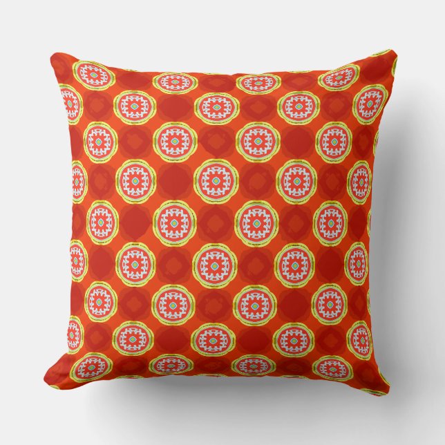 The Red Coins  Cushion (Front)
