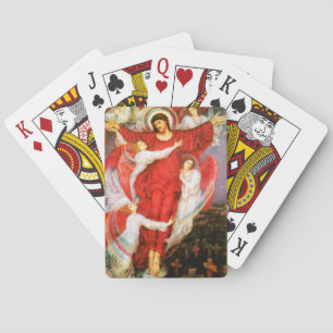 The Red Cross (Crucifixion of Jesus Christ) Playing Cards
