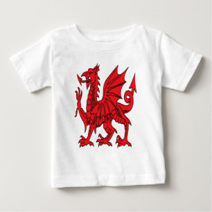 The Red Dragon Strength Pride and Unity Baby T-Shirt