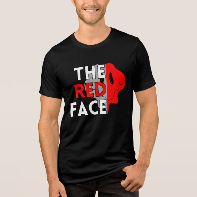 The Red Face - TRF2501 Tri-Blend Shirt (Front)