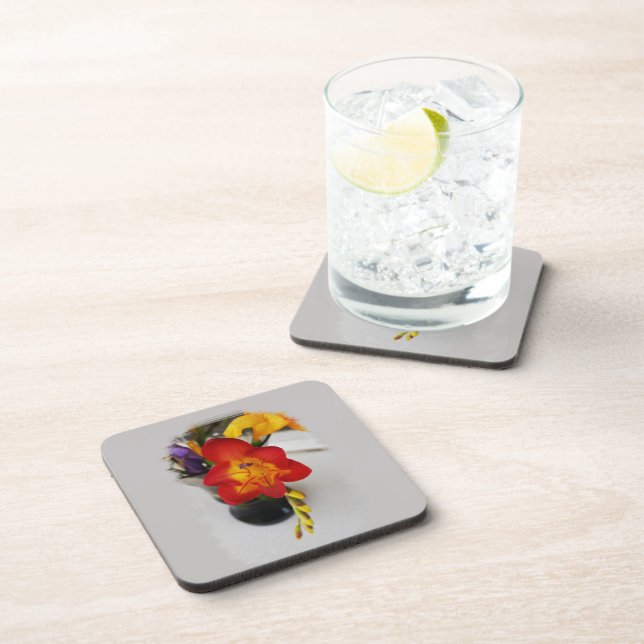 The red freesia coaster (Right Side)