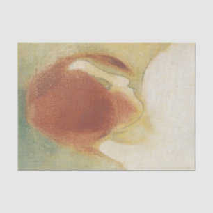 The red haired Girl, Helene Schjerfbeck Tissue Paper