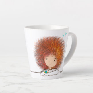 The red head cutie latte mug