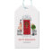 The Red Holiday Christmas Door Gift Tag