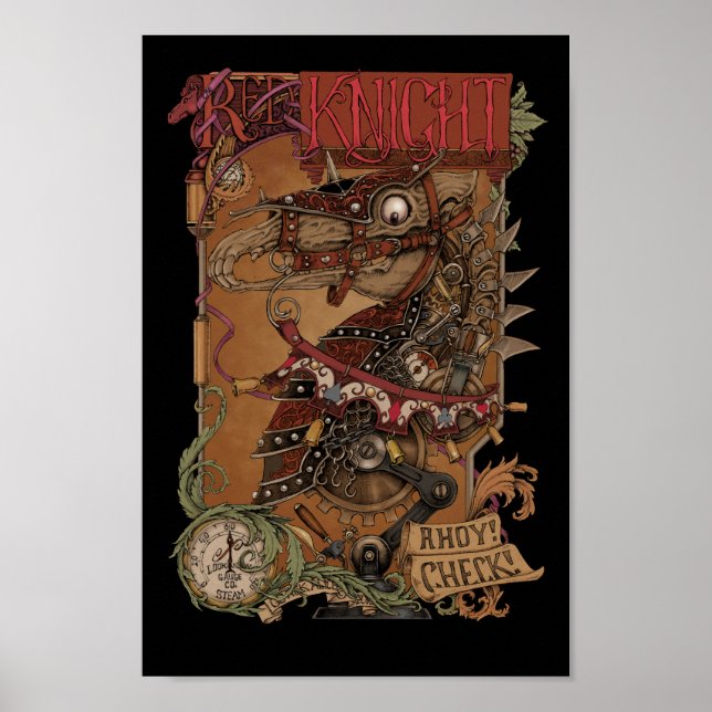 The Red Knight Poster (Front)