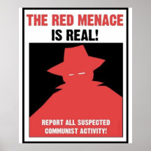 The Red Menace Propaganda Poster