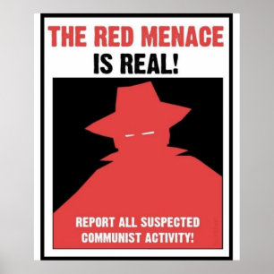 The Red Menace Propaganda Poster