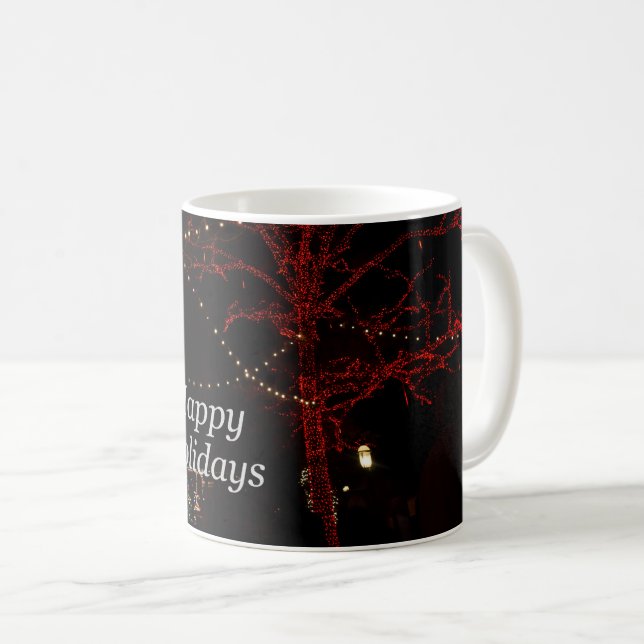 The Red Pair Greetings Coffee Mug (Front Right)