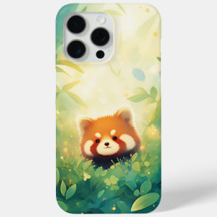 The Red Panda Bamboo Sanctuary iPhone 15 Pro Max Case