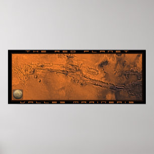The Red Planet: Valles Marineris Poster