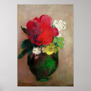 The Red Poppy Poster