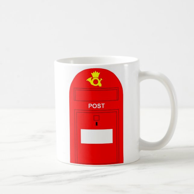 The Red Postbox Coffee Mug (Right)