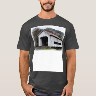 The Red Roof Covered Bridge T-Shirt