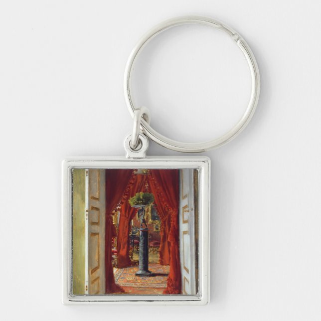 The Red Room, 1882 Key Ring (Front)