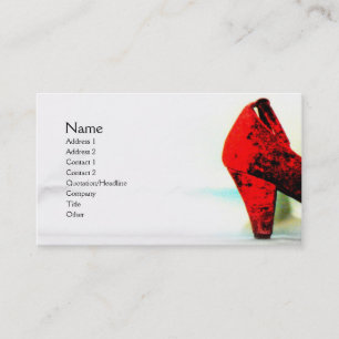 The Red Shoe Profile Card
