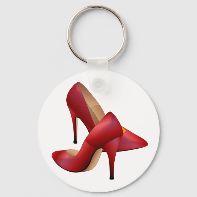 The red Shoes Key Ring (Front)