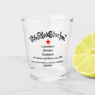 The Red Star Inn Restaurant, Chicago, IL Shot Glass