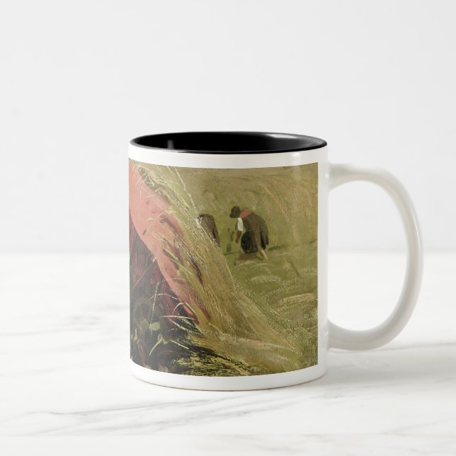 The Red Sunshade, c.1860 Two-Tone Coffee Mug (Right)