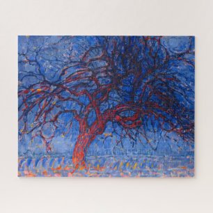 The Red Tree by Piet Mondrian Jigsaw Puzzle