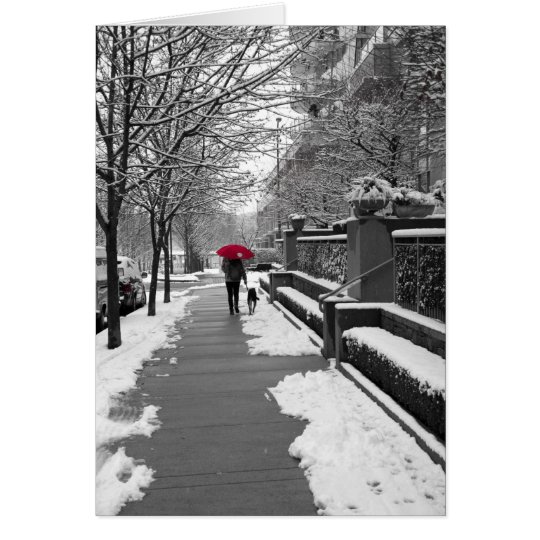 The Red Umbrella Card