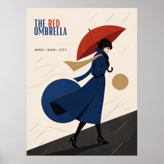 the red umbrella poster